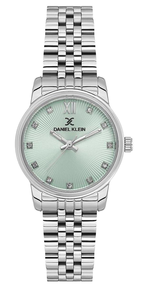 Daniel Klein DKF.1336.02 28 mm Gri Metal Kordon Analog Kadın Kol Saati