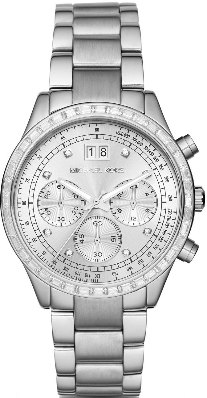 Michael Kors MK6186 Takvimli 36-40 mm Gri Çelik Kordon Analog Kadın Kol Saati