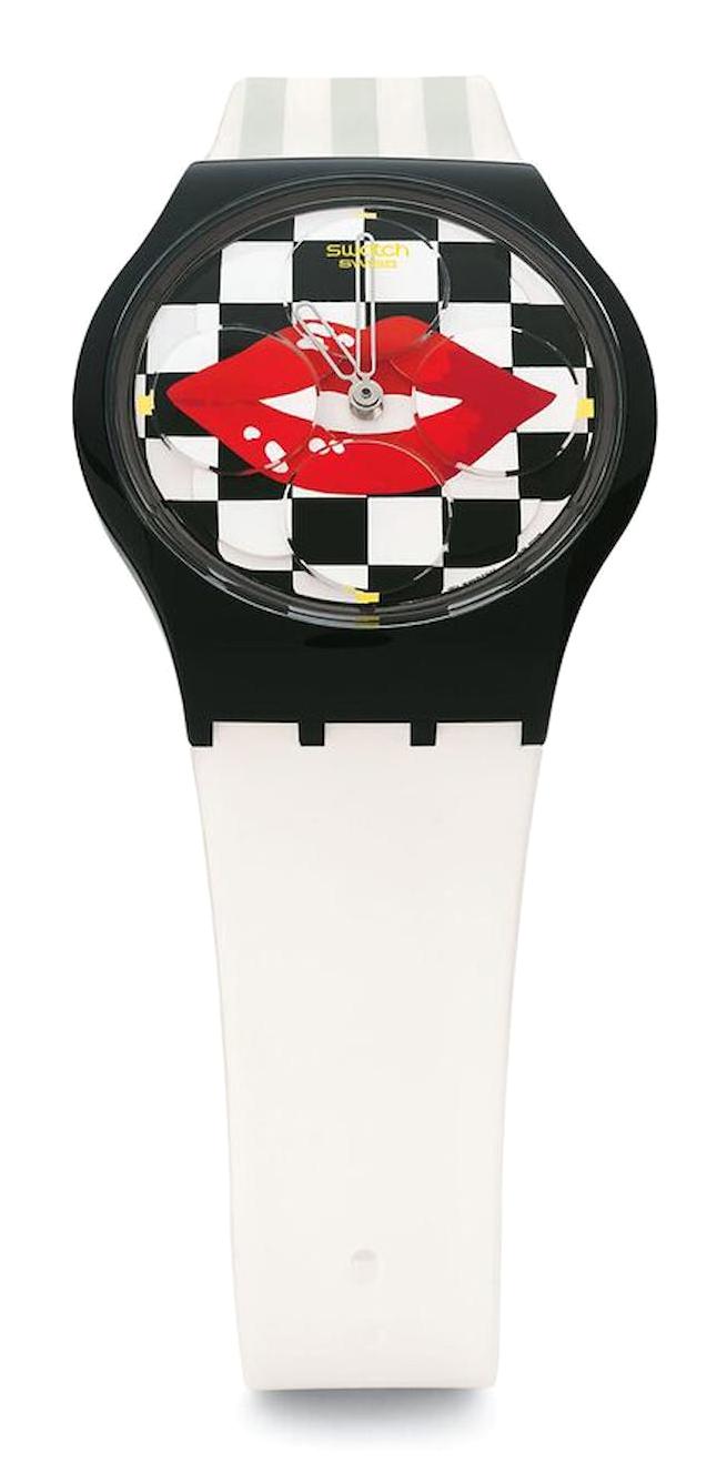 Swatch SUPB100 38 mm Beyaz Metal Kordon Analog Kadın Kol Saati