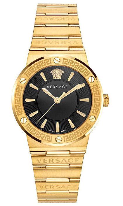 Versace VRSCVEVH00820 38 mm Altın Çelik Kordon Analog Kadın Kol Saati