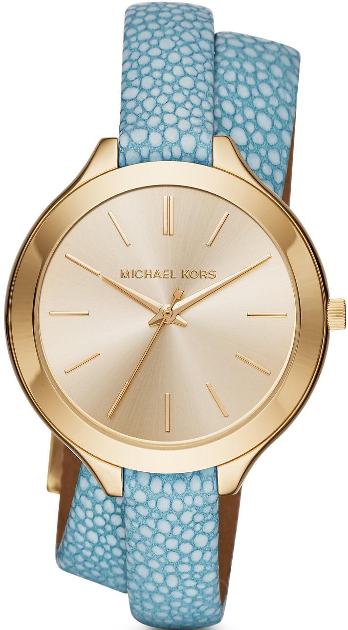 Michael Kors MK2478 38 mm Mavi Deri Kordon Analog Kadın Kol Saati