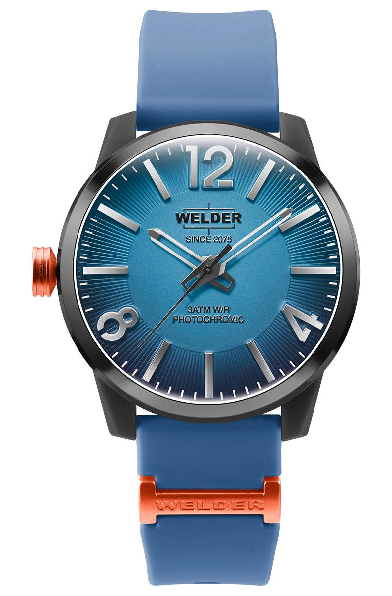 Welder Watch WWRL2004 42 mm Mavi Silikon Kordon Analog Kadın Kol Saati