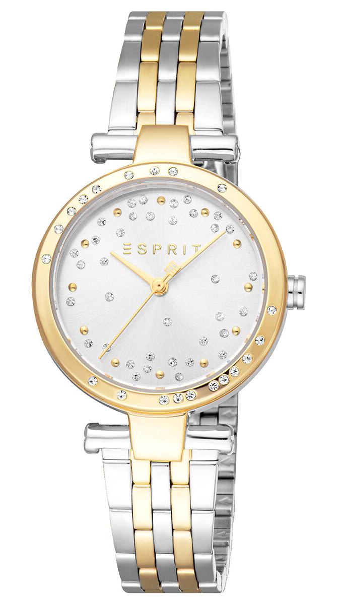 Esprit ES1L426M0055 30 mm Altın-Gri Çelik Kordon Analog Kadın Kol Saati