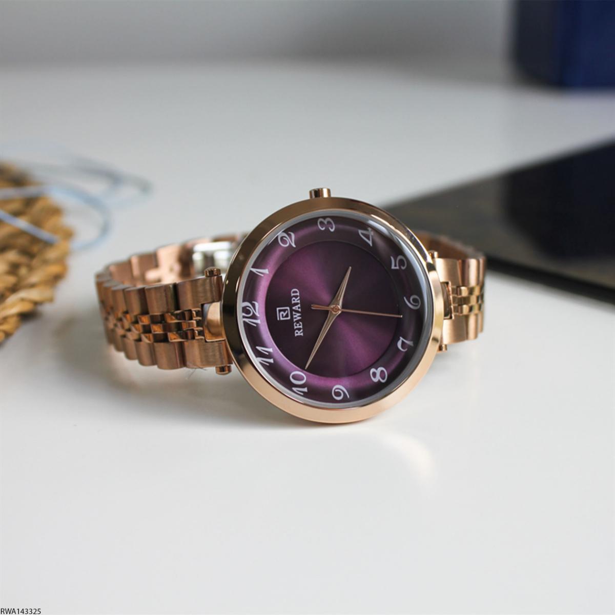 Reward RWA143325 35 mm Rose Gold Çelik Kordon Analog Kadın Kol Saati