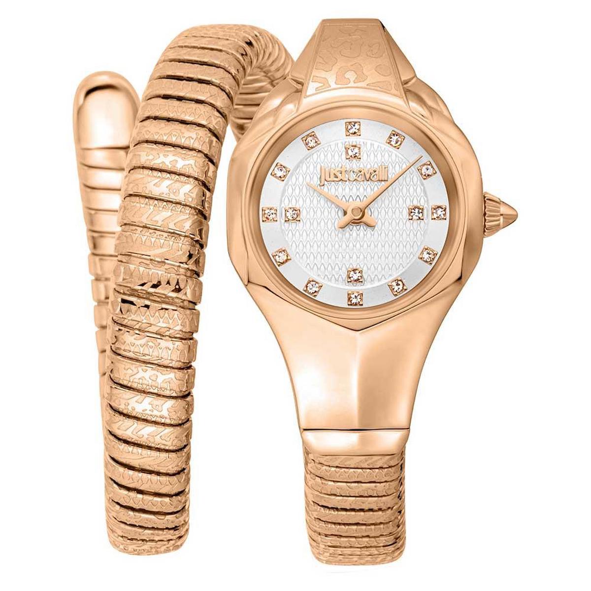 Just Cavalli JC1L270M0045 24 mm Rose Gold Çelik Kordon Analog Kadın Kol Saati