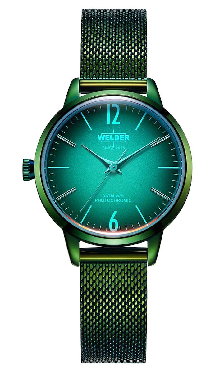 Welder Watch WRS207 28 mm Yeşil Metal Kordon Analog Kadın Kol Saati