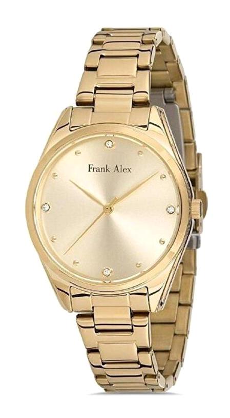 Frank Alex FA.0921.11216M.03 38 mm Altın Metal Kordon Analog Kadın Kol Saati