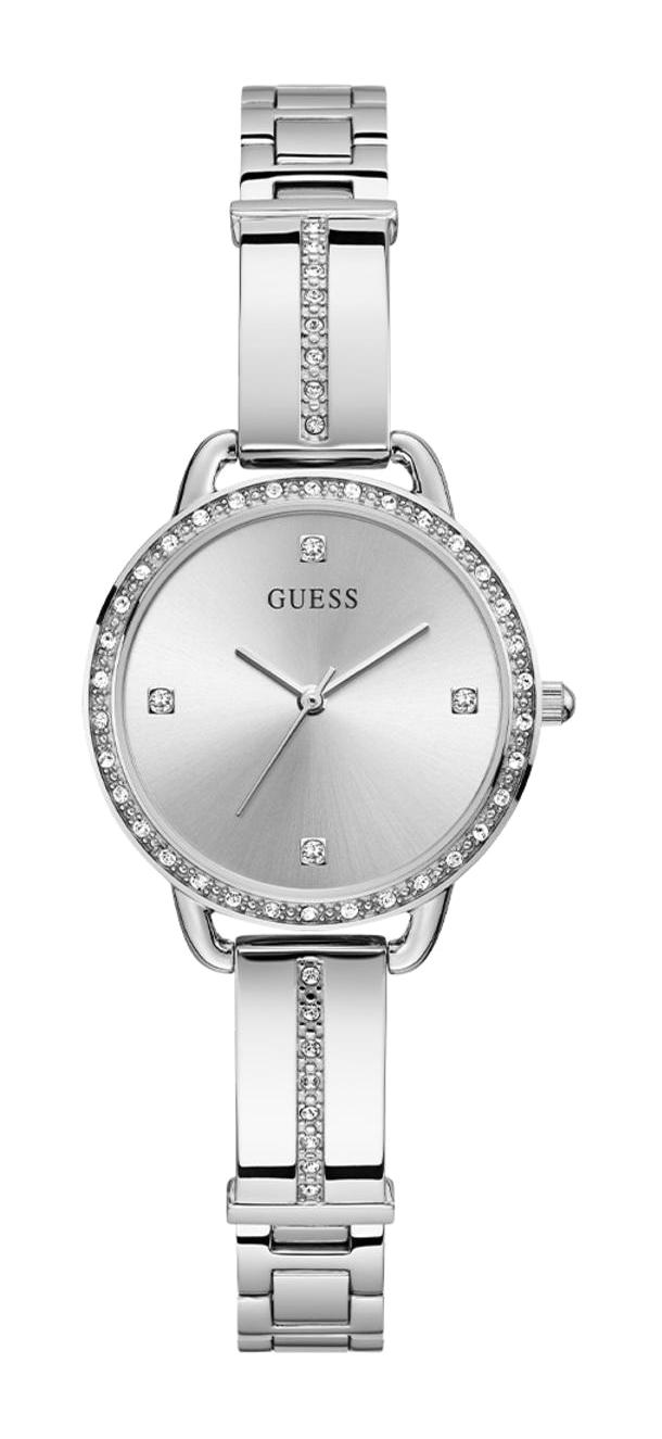 Guess GUGW0022L3 30 mm Gri Çelik Kordon Analog Kadın Kol Saati