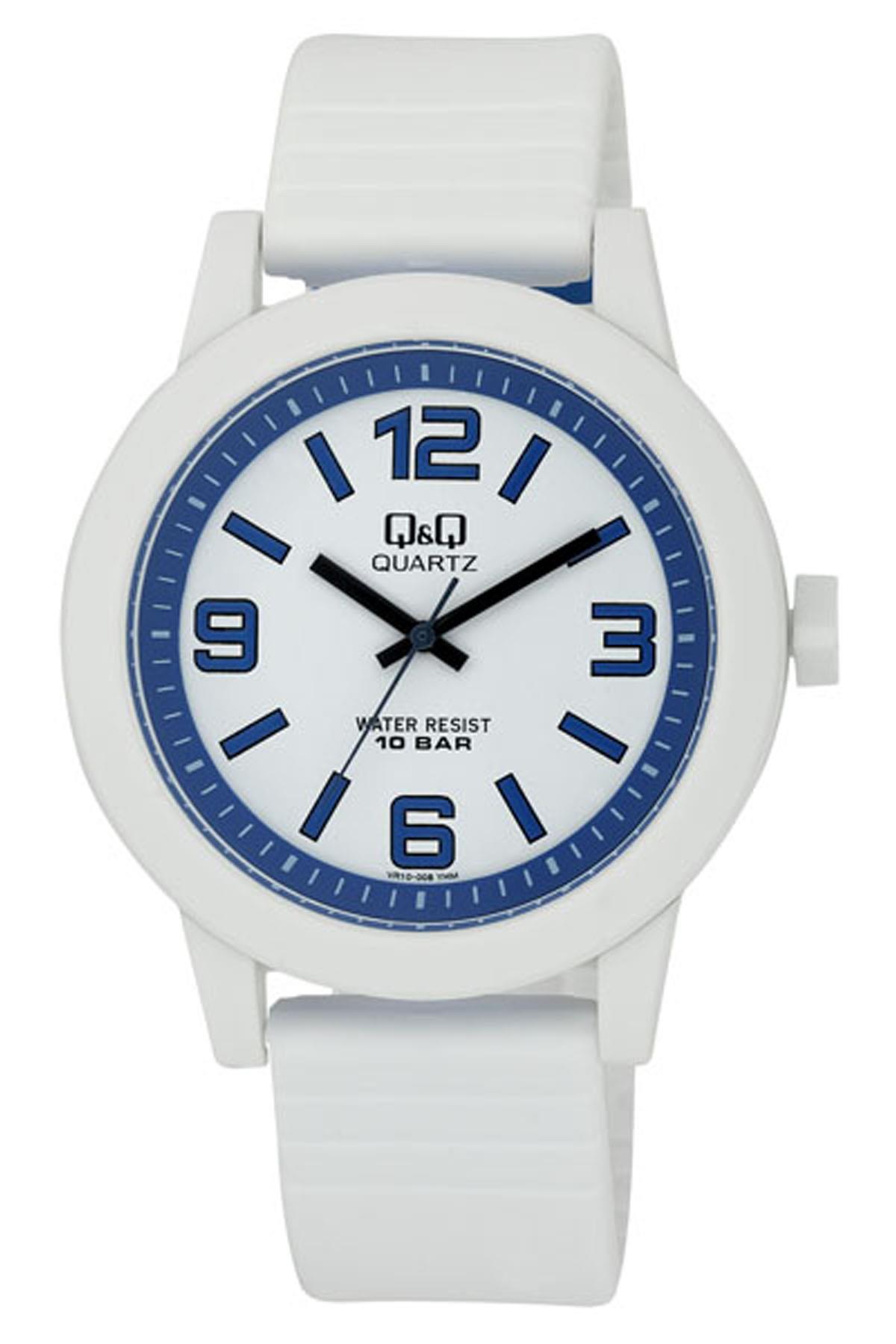 Q&Q 3A764 36 mm Beyaz Silikon Kordon Analog Kadın Kol Saati