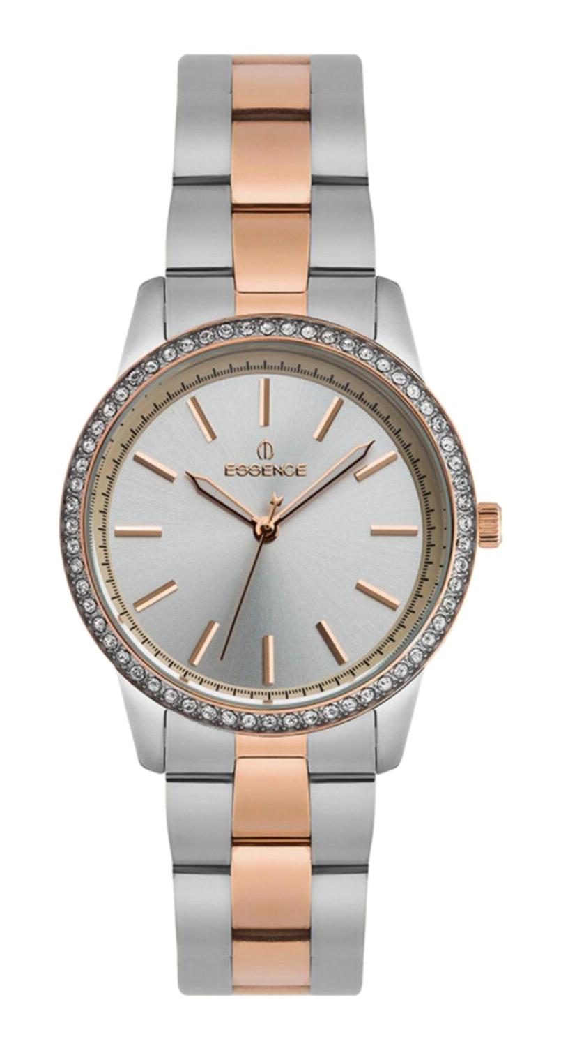 Essence ES6646FE.530 36 mm Gri-Rose Gold Çelik Kordon Analog Kadın Kol Saati