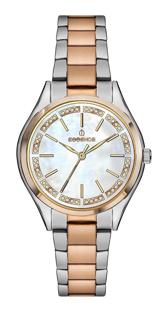 Essence ES6618FE.520 34 mm Gri-Rose Gold Çelik Kordon Analog Kadın Kol Saati