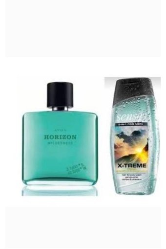 Avon Horızon Wınderness İkili Erkek Parfüm Seti EDT