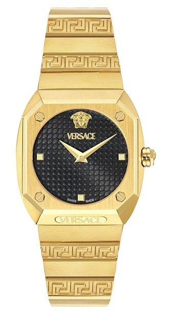 Versace VRSCVE9E00524 35-37 mm Altın Çelik Kordon Analog Kadın Kol Saati