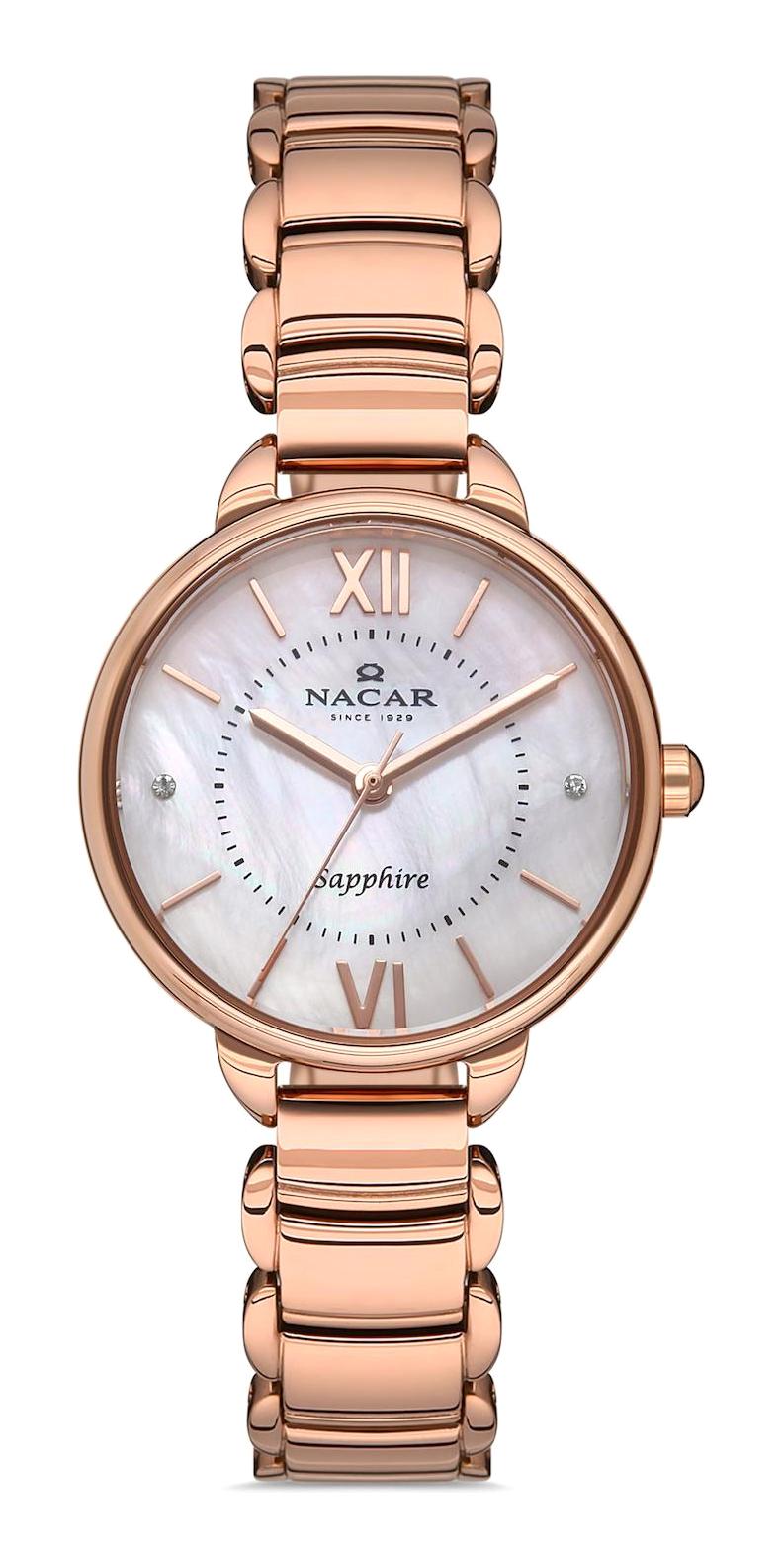 Nacar 36391034-RWM 31 mm Rose Gold Metal Kordon Analog Kadın Kol Saati