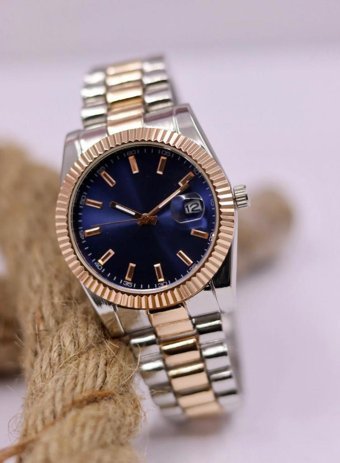 Melisa Hediyelik MLS-1032 Takvimli 38 mm Gri Metal Kordon Analog Kadın Kol Saati