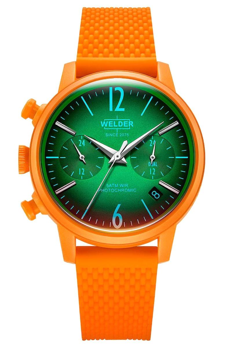 Welder Watch WWRP605 Takvimli 38 mm Turuncu Silikon Kordon Analog Kadın Kol Saati