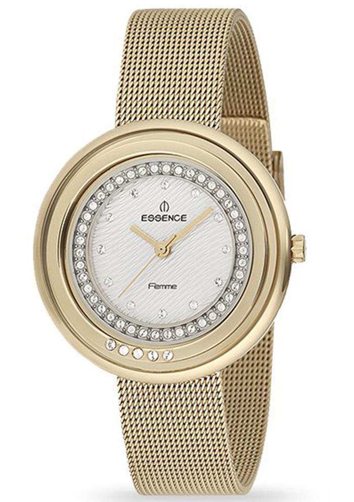 Essence D979.130 34 mm Rose Gold Hasır Kordon Analog Kadın Kol Saati