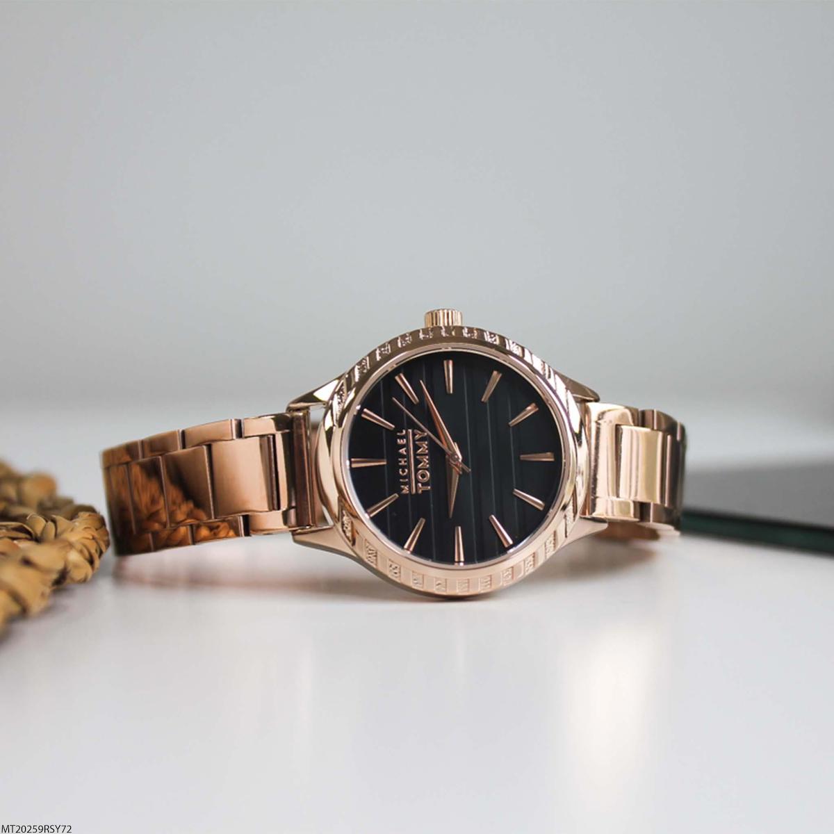 Michael Tommy MT20259RSY72 30 mm Rose Gold Çelik Kordon Analog Kadın Kol Saati
