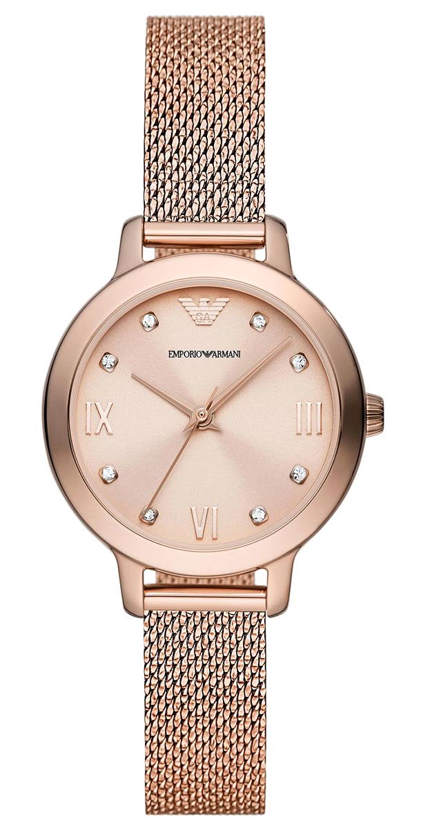 Emporio Armani AR11512 32 mm Rose Gold Hasır Kordon Analog Kadın Kol Saati