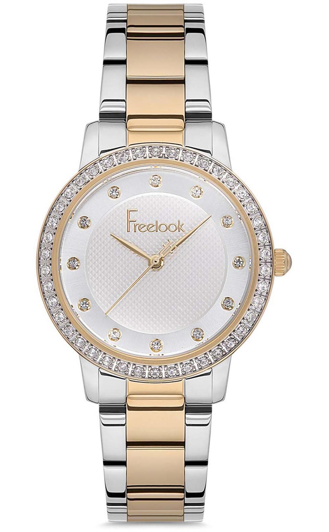 Freelook FL.1.10126.5 33 mm Rose Gold Çelik Kordon Analog Kadın Kol Saati