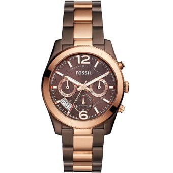 Fossil ES4284 39 mm Kahverengi Çelik Kordon Analog Kadın Kol Saati