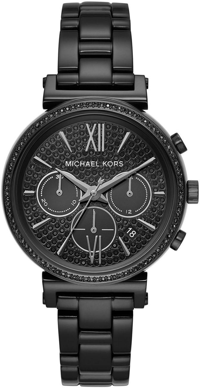 M&K MK6632 Takvimli 39 mm Siyah Çelik Kordon Analog Kadın Kol Saati