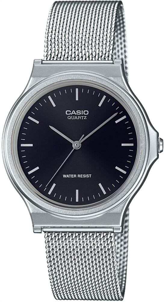 Casio MQ-24M-1EDF 34.9 mm Gri Çelik Kordon Analog Unisex Kol Saati