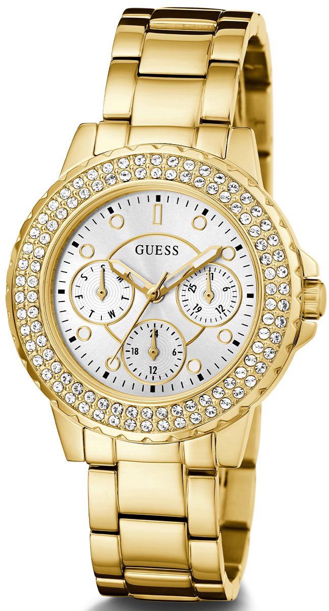 Guess GUGW0410L2 Takvimli 36 mm Altın Çelik Kordon Analog Kadın Kol Saati