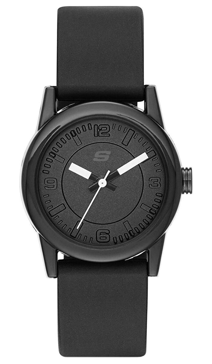 Skechers SR6028 30 mm Siyah Silikon Kordon Analog Kadın Kol Saati
