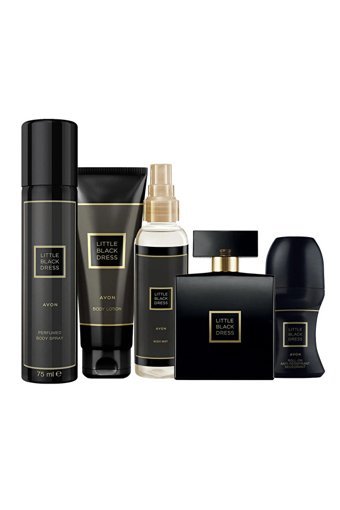 Avon Little Black Dress 5 Parça Kadın Parfüm Deodorant Seti EDP
