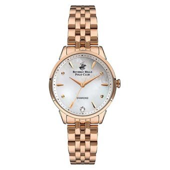 Beverly Hills Polo Club BP3293X.420 35 mm Rose Gold Çelik Kordon Analog Kadın Kol Saati