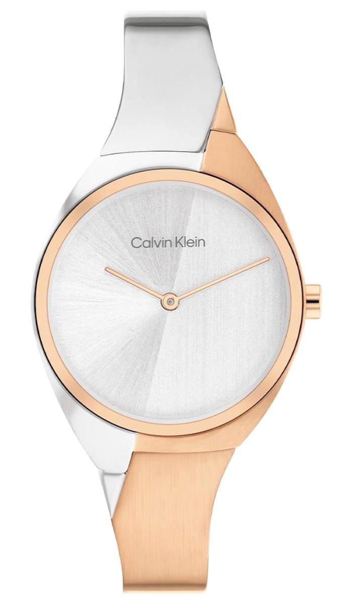 Calvin Klein CK25200237 30 mm Gri-Rose Gold Çelik Kordon Analog Kadın Kol Saati
