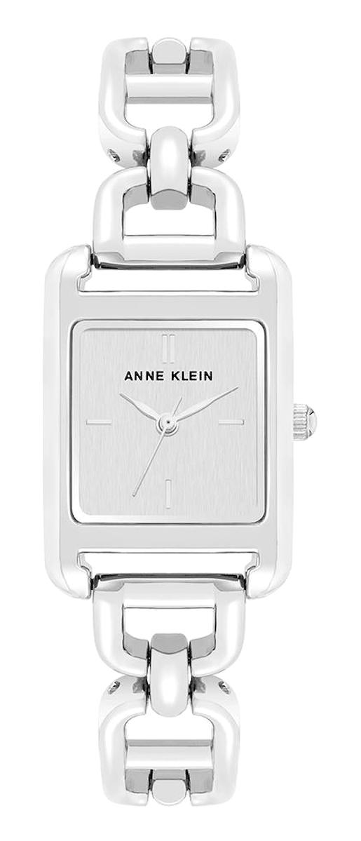 Anne Klein AK-4095SVSV 23 mm Gri Metal Kordon Analog Kadın Kol Saati