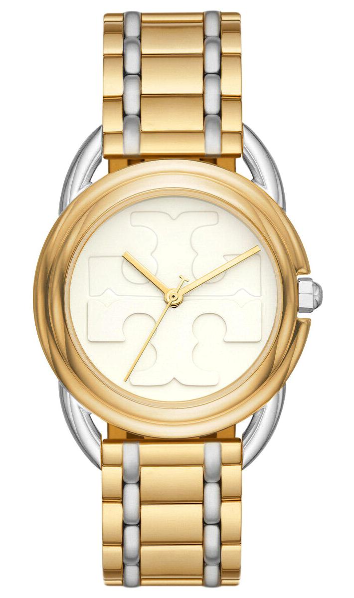 Tory Burch TBW7222 32 mm Altın-Gri Çelik Kordon Analog Kadın Kol Saati