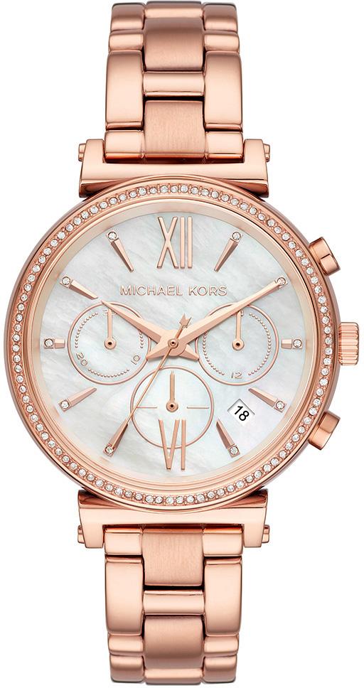 Michael Kors MK6576 Takvimli 39 mm Beyaz Çelik Kordon Analog Kadın Kol Saati
