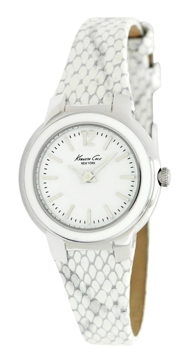 Kenneth Cole KC2700 30 mm Beyaz Deri Kordon Analog Kadın Kol Saati