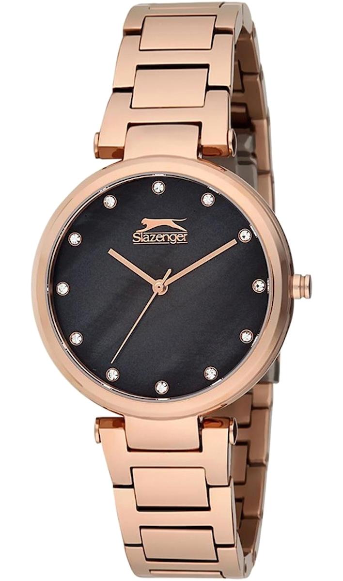 Slazenger SL.09.1451.3.04 35 mm Rose Gold Çelik Kordon Analog Kadın Kol Saati