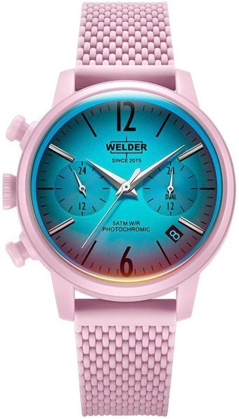 Welder Watch WWRP602 Takvimli 38 mm Pembe Plastik Kordon Analog Kadın Kol Saati
