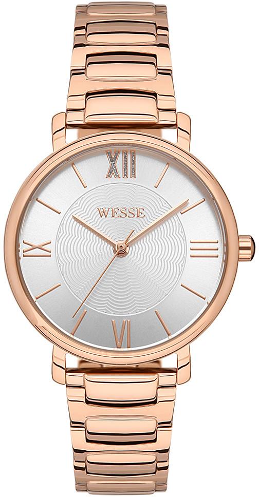 Wesse WWL302502 34 mm Rose Gold Çelik Kordon Analog Kadın Kol Saati