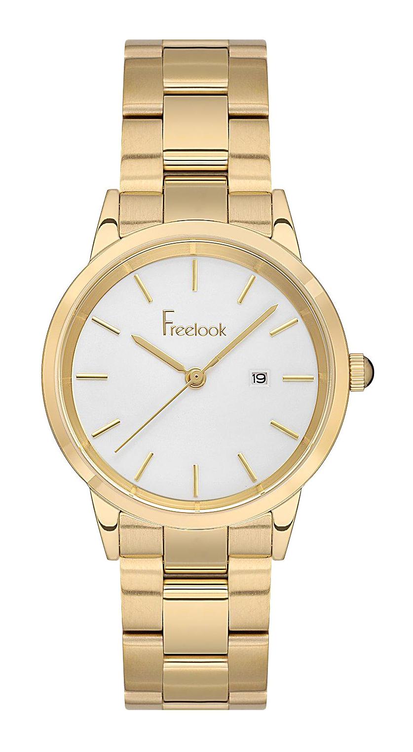 Freelook FL.1.10093.1 Takvimli 32 mm Altın Çelik Kordon Analog Kadın Kol Saati