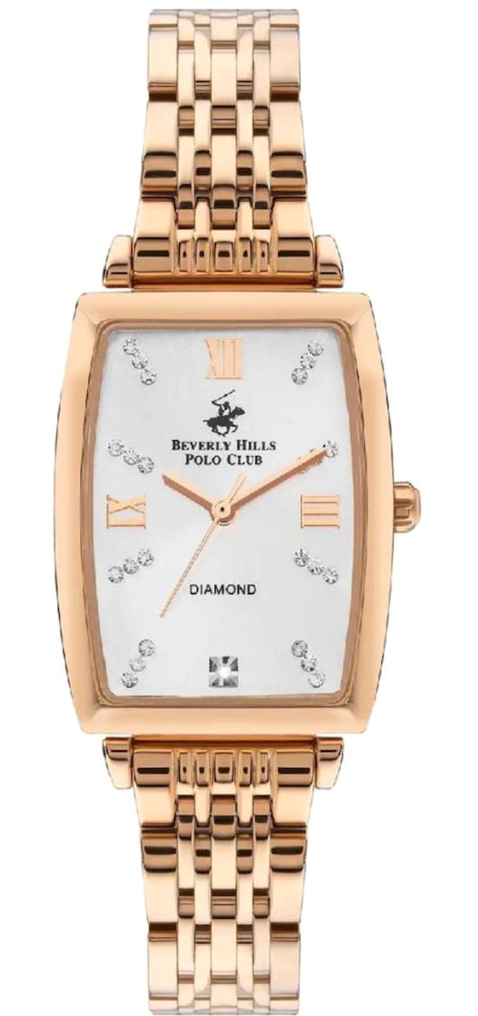 Beverly Hills Polo Club BP3389C.430 35 mm Altın Çelik Kordon Analog Kadın Kol Saati