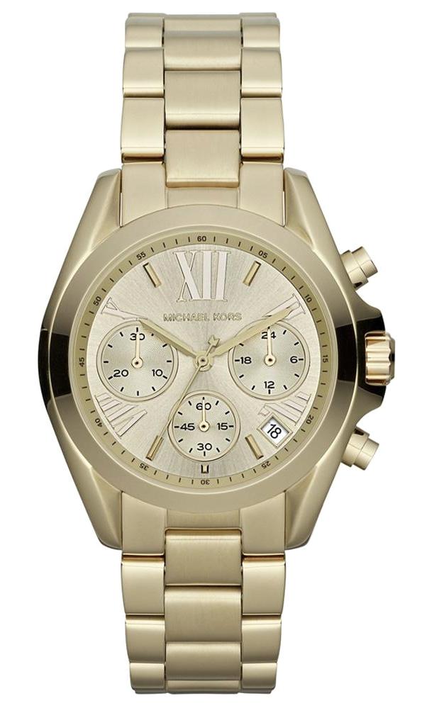 Michael Kors MK5798 Takvimli 38 mm Bronz Çelik Kordon Analog Kadın Kol Saati