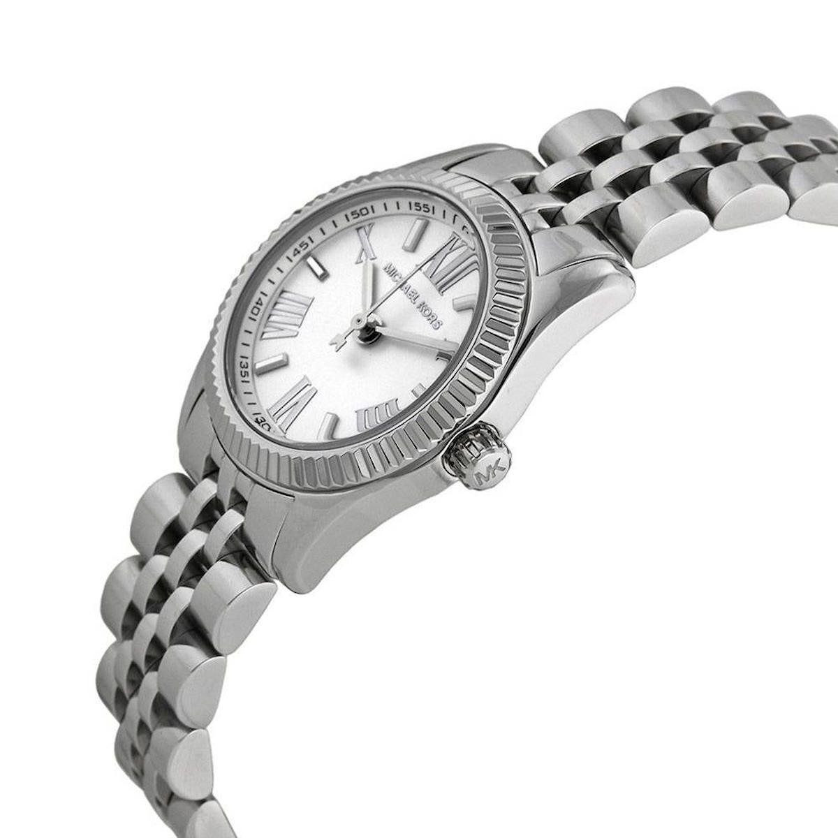 Michael Kors MK3228 38 mm Gri Çelik Kordon Analog Kadın Kol Saati