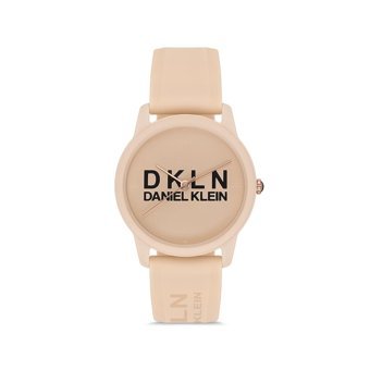 Daniel Klein DK.1.12645.7 36 mm Pembe Silikon Kordon Analog Kadın Kol Saati