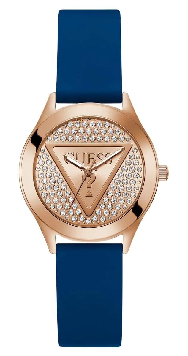 Guess GUGW0745L4 36 mm Mavi Silikon Kordon Analog Kadın Kol Saati