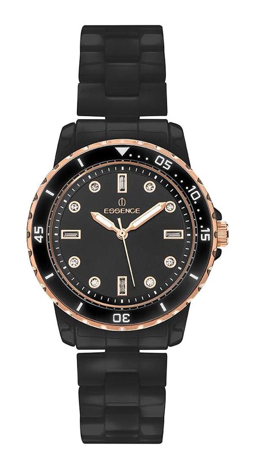 Essence ES6750FE.450 37 mm Siyah Çelik Kordon Analog Kadın Kol Saati