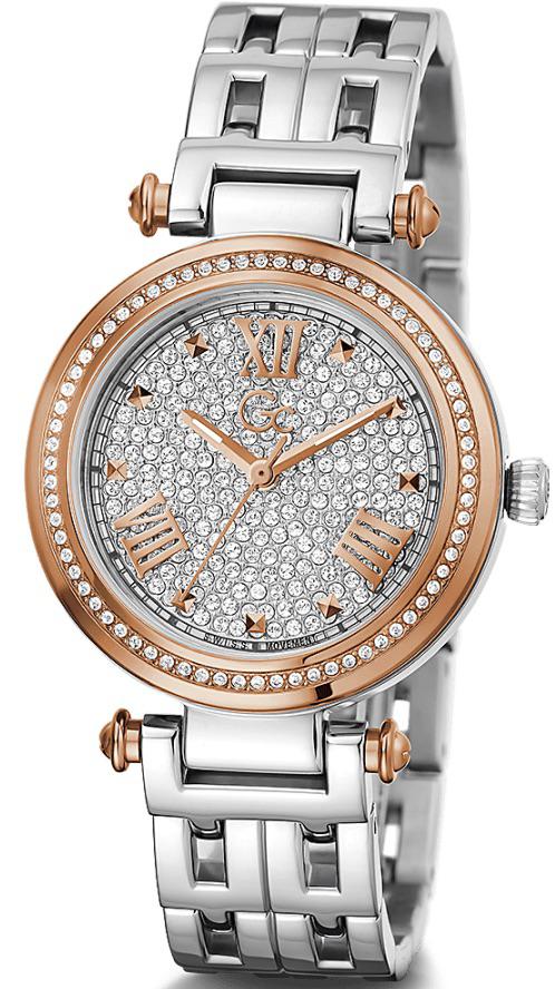 Guess GCY47004L1MF 32 mm Gri Çelik Kordon Analog Kadın Kol Saati