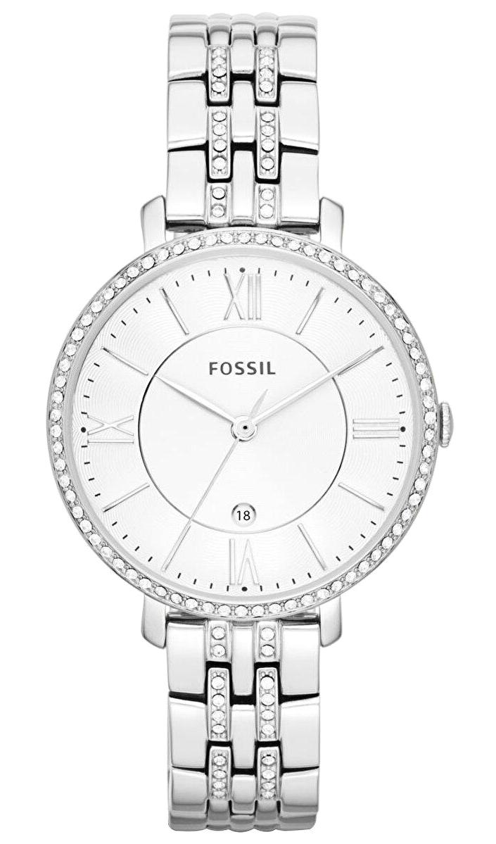Fossil FES3545 36 mm Gri Çelik Kordon Analog Kadın Kol Saati