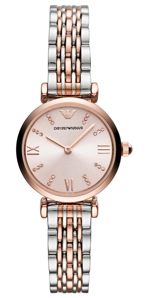 Emporio Armani AR11223 28 mm Gri-Rose Gold Çelik Kordon Analog Kadın Kol Saati