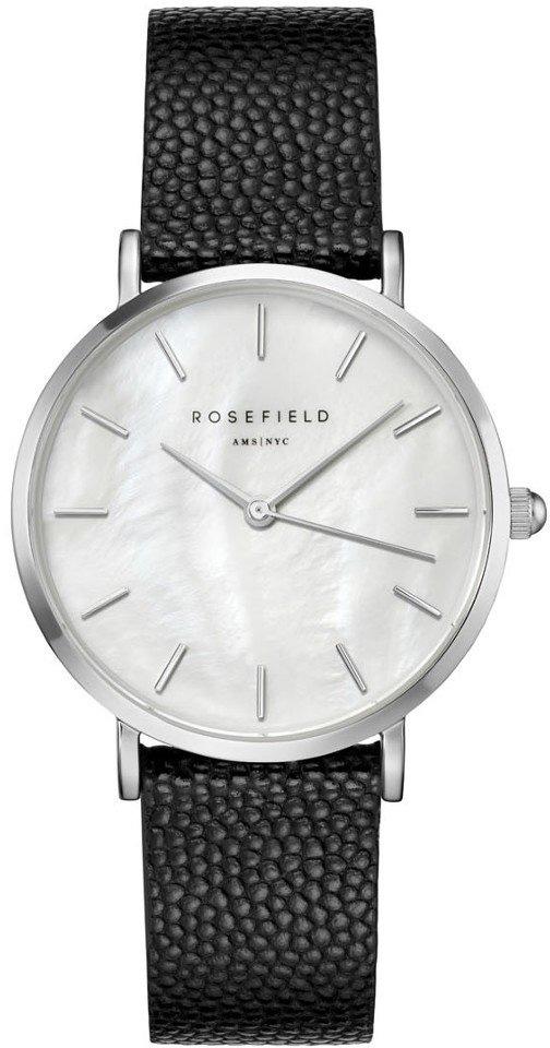 Rosefield UWBCSS.U26 33 mm Siyah Deri Kordon Analog Kadın Kol Saati